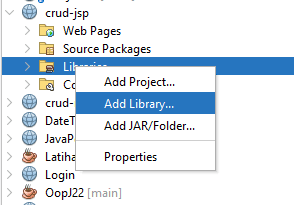 CRUD JSP